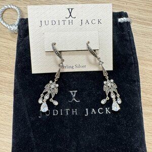 Judith Jack Glamour Linear Earrings